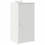 Armario de madera de ingeniería blanco 50x45x103,5 cm