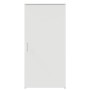 Armario de madera de ingeniería blanco 50x45x103,5 cm