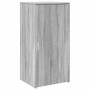 Armario de madera ingeniería gris sonoma 50x45x103,5 cm