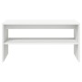 Mueble para TV madera contrachapada blanco 80x40x40 cm en Muebles TV | Comprar online en Foro24