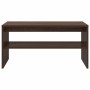 Mueble de TV madera de ingeniería marrón roble 80x40x40 cm