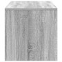 Mueble de TV madera contrachapada gris Sonoma 100x40x40 cm