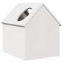 Casa para gatos madera maciza pino blanca 41x50x50 cm en Mobiliario para gatos | Comprar online en Foro24