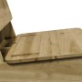 Sillas de jardín 2 uds 60x64x70,5 cm madera de pino impregnada en Sillas de jardín | Comprar online en Foro24