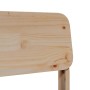 Silla de jardín de madera maciza de pino 60x52,5x72 cm en Sillas de jardín | Comprar online en Foro24