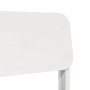 Silla de jardín madera maciza de pino blanco 60x52,5x72 cm en Sillas de jardín | Comprar online en Foro24