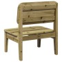 Silla de jardín madera de pino impregnada 60x52,5x72 cm en Sillas de jardín | Comprar online en Foro24