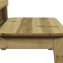 Sillas de jardín 2 uds 60x52,5x72 cm madera de pino impregnada en Sillas de jardín | Comprar online en Foro24