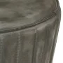 Antiker grauer Küchenhocker aus echtem Leder von vidaXL, Küchenhocker - Ref: Foro24-321874, Preis: 131,67 €, Rabatt: %