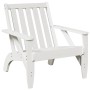 Sillas de jardín adirondack 2 uds blanco 75x77x77 cm en Sillas de jardín | Comprar online en Foro24
