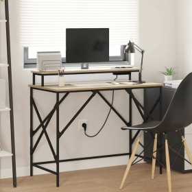 Escritorio Roble Sonoma 100 x 50 x 86.5 cm Madera contrachapada