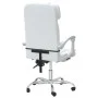 Silla de oficina reclinable masaje cuero sintético blanco de vidaXL, Sillas de oficina - Ref: Foro24-349748, Precio: 137,67 €...