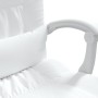 White synthetic leather massage reclining office chair by vidaXL, Office chairs - Ref: Foro24-349748, Price: 133,89 €, Discou...