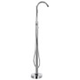 Grifo para bañera de pie acero inoxidable 118,5 cm