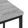 Mesa de Noche 2 pcs Gris sonoma 38 x 30 x 48 cm