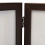 Dark brown triple collage photo frame 22x15cm+2x(10x15cm) by vidaXL, Photo frames - Ref: Foro24-332750, Price: 13,02 €, Disco...