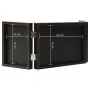 Dunkelbrauner Dreifach-Collage-Fotorahmen 22x15cm+2x(10x15cm) von vidaXL, Bilderrahmen - Ref: Foro24-332750, Preis: 12,83 €, ...