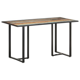 Esstisch aus recyceltem Massivholz, 140 cm von vidaXL, Küchen- und Esstische - Ref: Foro24-320692, Preis: 202,57 €, Rabatt: %