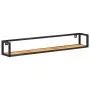 Estantes de pared 2 unidades 120 cm madera maciza acacia de vidaXL, Estantes y estanterías - Ref: Foro24-320675, Precio: 97,3...