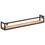 Wandregale 2 Einheiten 120 cm massives Akazienholz von vidaXL, Regale und Regale - Ref: Foro24-320675, Preis: 99,30 €, Rabatt: %