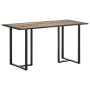 Esstisch aus recyceltem Massivholz, 140 cm von vidaXL, Küchen- und Esstische - Ref: Foro24-320692, Preis: 203,11 €, Rabatt: %