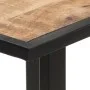 Solid rough mango wood dining table 140 cm by vidaXL, Kitchen and dining tables - Ref: Foro24-320691, Price: 174,77 €, Discou...