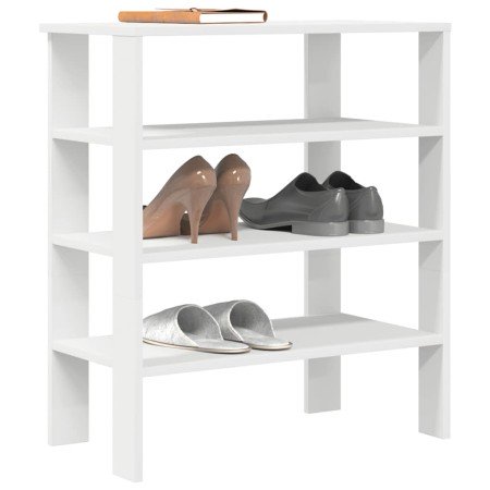 Mueble zapatero madera contrachapada blanco 61x32x70 cm en Zapateros y organizadores de calzado | Comprar online en Foro24