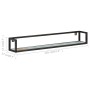 Wandregale 2 Stück 120 cm Massivholz aus recyceltem Holz von vidaXL, Regale und Regale - Ref: Foro24-320674, Preis: 88,97 €, ...