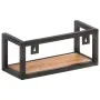 Estantes de pared 2 unidades 40 cm madera maciza acacia de vidaXL, Estantes y estanterías - Ref: Foro24-320669, Precio: 44,08...