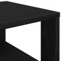 Mueble zapatero madera contrachapada negro 61x32x87,5 cm