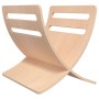 Natural color standing wooden magazine rack by vidaXL, Magazine racks - Ref: Foro24-241217, Price: 42,39 €, Discount: %