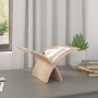 Natural color standing wooden magazine rack by vidaXL, Magazine racks - Ref: Foro24-241217, Price: 42,39 €, Discount: %