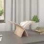 Stehender Zeitschriftenständer aus Holz in Naturfarbe von vidaXL, Zeitschriftenständer - Ref: Foro24-241217, Preis: 41,35 €, ...