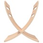 Natural color standing wooden magazine rack by vidaXL, Magazine racks - Ref: Foro24-241217, Price: 42,39 €, Discount: %