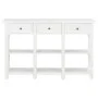 White MDF console table 120x30x76 cm by vidaXL, Side tables - Ref: Foro24-280015, Price: 217,78 €, Discount: %