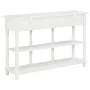 White MDF console table 120x30x76 cm by vidaXL, Side tables - Ref: Foro24-280015, Price: 217,78 €, Discount: %