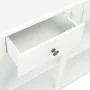 White MDF console table 120x30x76 cm by vidaXL, Side tables - Ref: Foro24-280015, Price: 217,78 €, Discount: %
