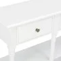 White MDF console table 120x30x76 cm by vidaXL, Side tables - Ref: Foro24-280015, Price: 217,78 €, Discount: %