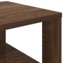 Mueble zapatero madera contrachapada marrón roble 61x32x105 cm