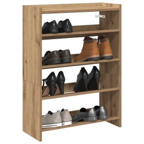 Zapatero artesanal de madera contrachapada 60x25x81 cm