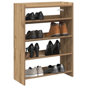 Zapatero artesanal de madera contrachapada 60x25x81 cm