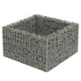 Gabionenbett aus Stahl 90x90x50 cm von vidaXL, Töpfe und Pflanzgefäße - Ref: Foro24-143557, Preis: 60,61 €, Rabatt: %