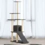 Cat scratching post with dark gray sisal posts 155 cm by vidaXL, Cat furniture - Ref: Foro24-171517, Price: 55,94 €, Discount: %