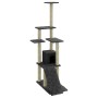 Cat scratching post with dark gray sisal posts 155 cm by vidaXL, Cat furniture - Ref: Foro24-171517, Price: 56,79 €, Discount: %