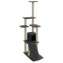 Katzenkratzbaum mit dunkelgrauen Sisalstämmen, 155 cm von vidaXL, Katzenmöbel - Ref: Foro24-171517, Preis: 55,94 €, Rabatt: %