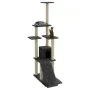 Cat scratching post with dark gray sisal posts 155 cm by vidaXL, Cat furniture - Ref: Foro24-171517, Price: 55,94 €, Discount: %