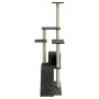 Katzenkratzbaum mit dunkelgrauen Sisalstämmen, 155 cm von vidaXL, Katzenmöbel - Ref: Foro24-171517, Preis: 55,94 €, Rabatt: %