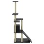 Cat scratching post with dark gray sisal posts 155 cm by vidaXL, Cat furniture - Ref: Foro24-171517, Price: 56,79 €, Discount: %