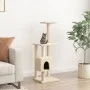 Cat scratching post with cream sisal posts 104 cm by vidaXL, Cat furniture - Ref: Foro24-171469, Price: 52,41 €, Discount: %