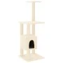Cat scratching post with cream sisal posts 104 cm by vidaXL, Cat furniture - Ref: Foro24-171469, Price: 52,41 €, Discount: %